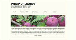 Desktop Screenshot of philiporchards.com
