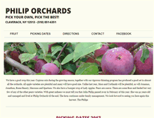 Tablet Screenshot of philiporchards.com
